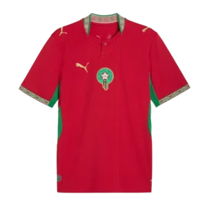 Maillot Maroc rouge personnalisé à Casablanca
